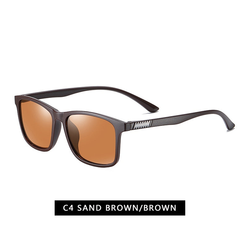 Brand Design Classic Polarized Sunglasses Men Women Driving Square Frame Fashion Sun Glasses Male Goggle UV400 Gafas De Sol