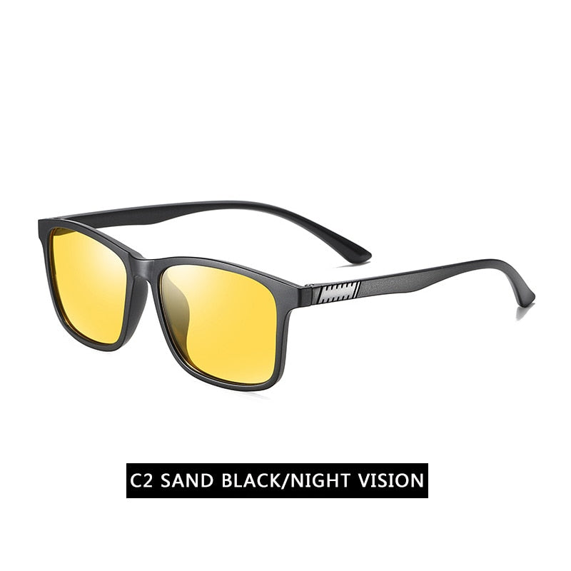 Brand Design Classic Polarized Sunglasses Men Women Driving Square Frame Fashion Sun Glasses Male Goggle UV400 Gafas De Sol