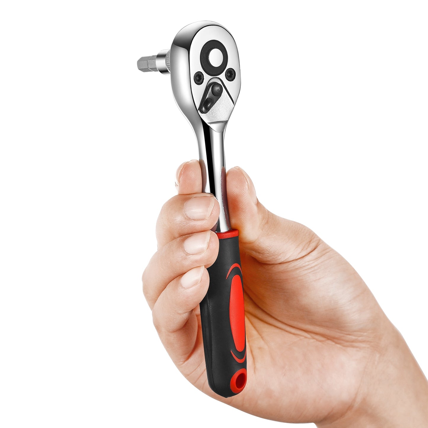 46pcs Car Repair Tool Set,1/4-Inch Socket Set,Ratchet Torque Wrench,Combo Tools Kit,Auto Repairing Tool Set.